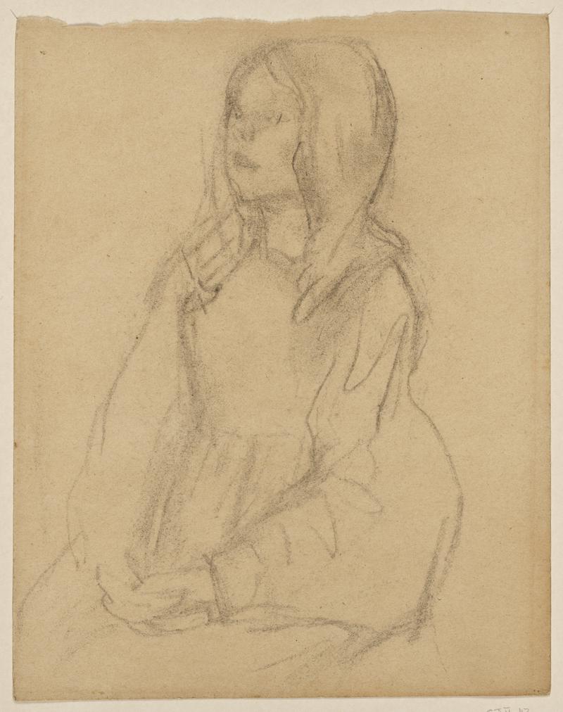 Young Girl Seated