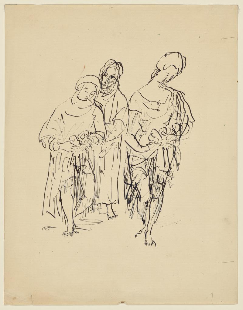 Three Women Walking