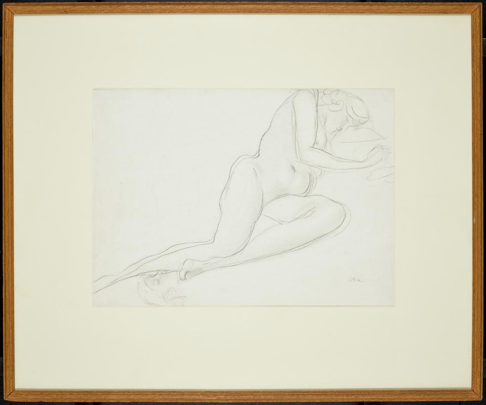 Reclining female nude