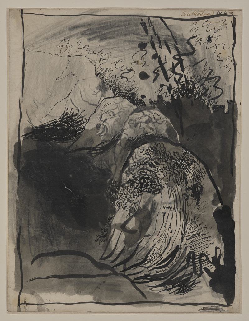 Landscape with mounds