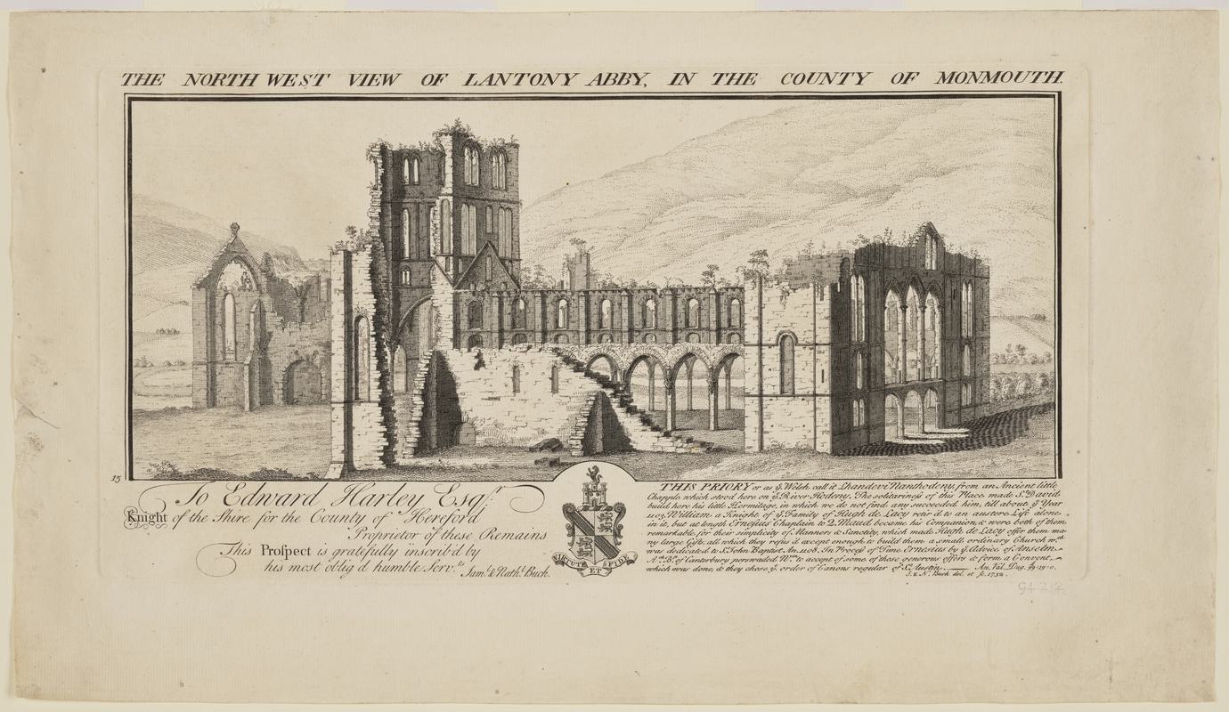 The North West of Llanthony Abbey