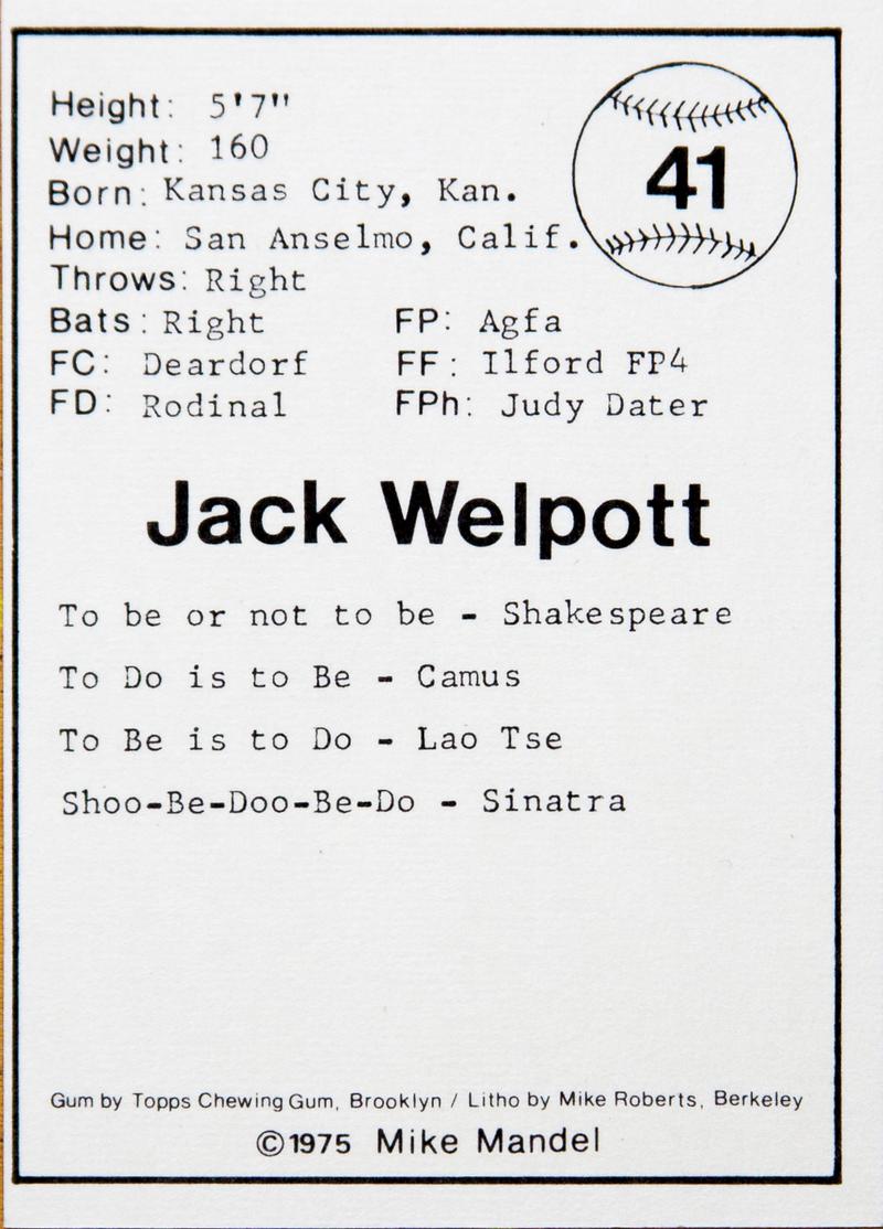 Jack Welpott