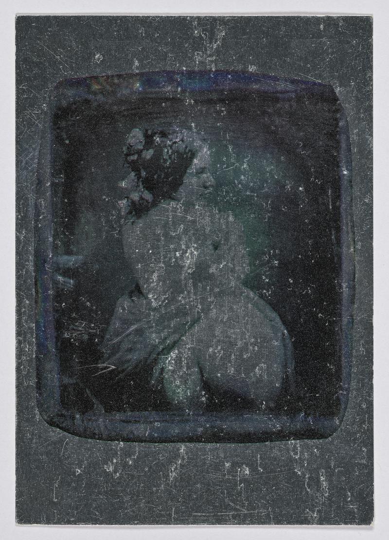 Daguerrotypie aus Frankreich [Postcard replica] (Daguerreotype)