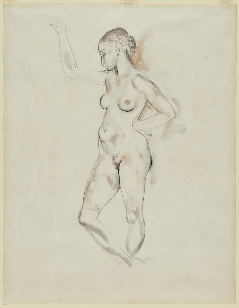 Standing Female Nude