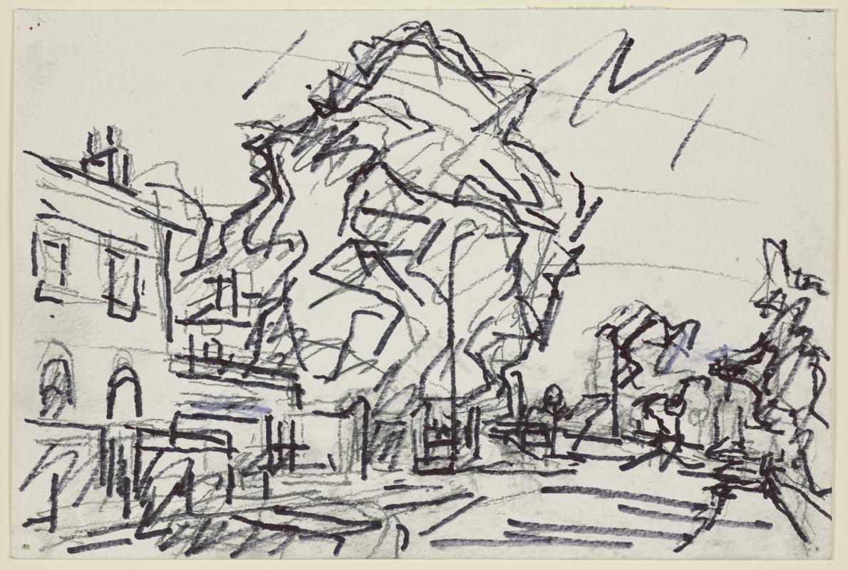 Study for &#039;Park Village East, Winter&#039;