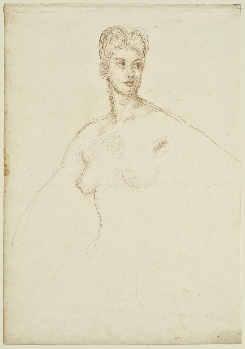 Head and Shoulders of a Woman