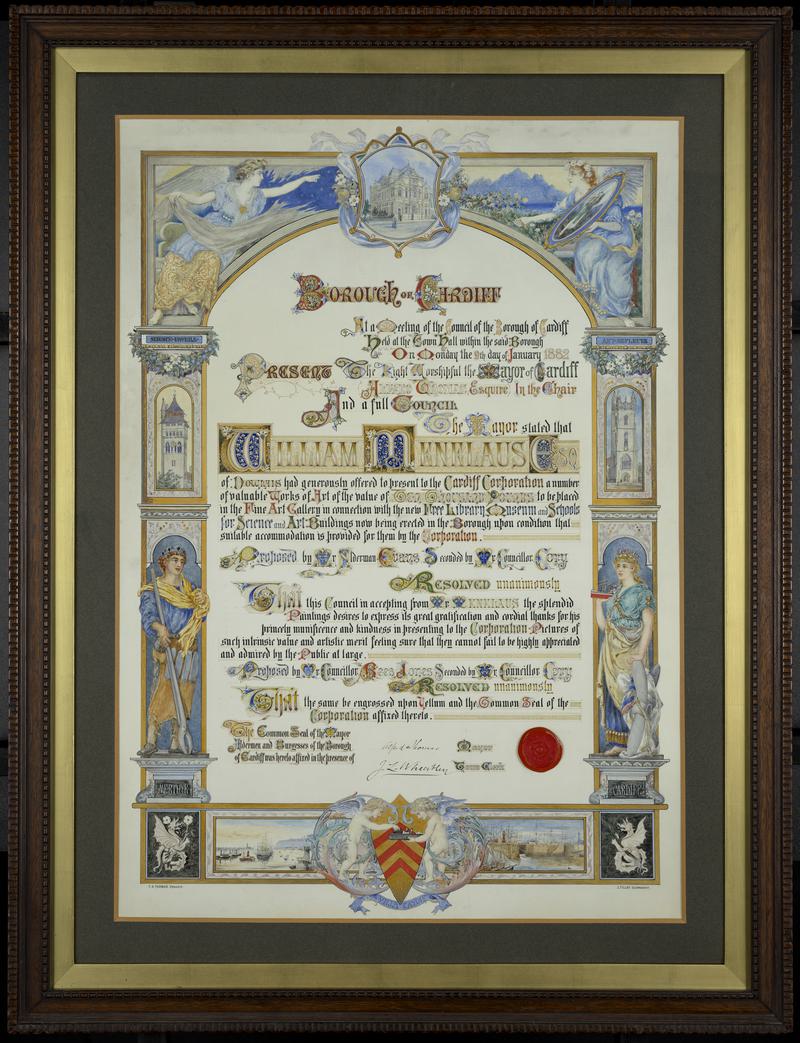 William Menelaus Certificate