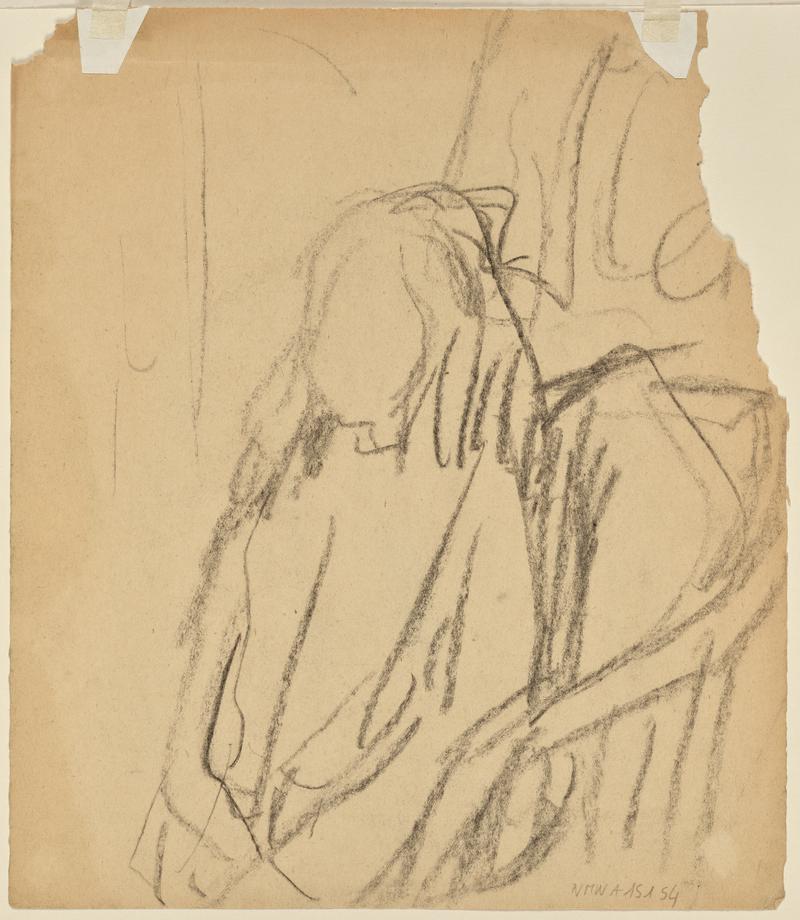 Study of a seated girl