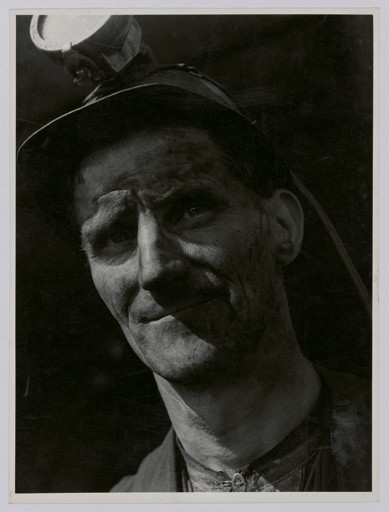 &quot;James Bishop - South Wales Miner.&quot; - Photograph / Portrait