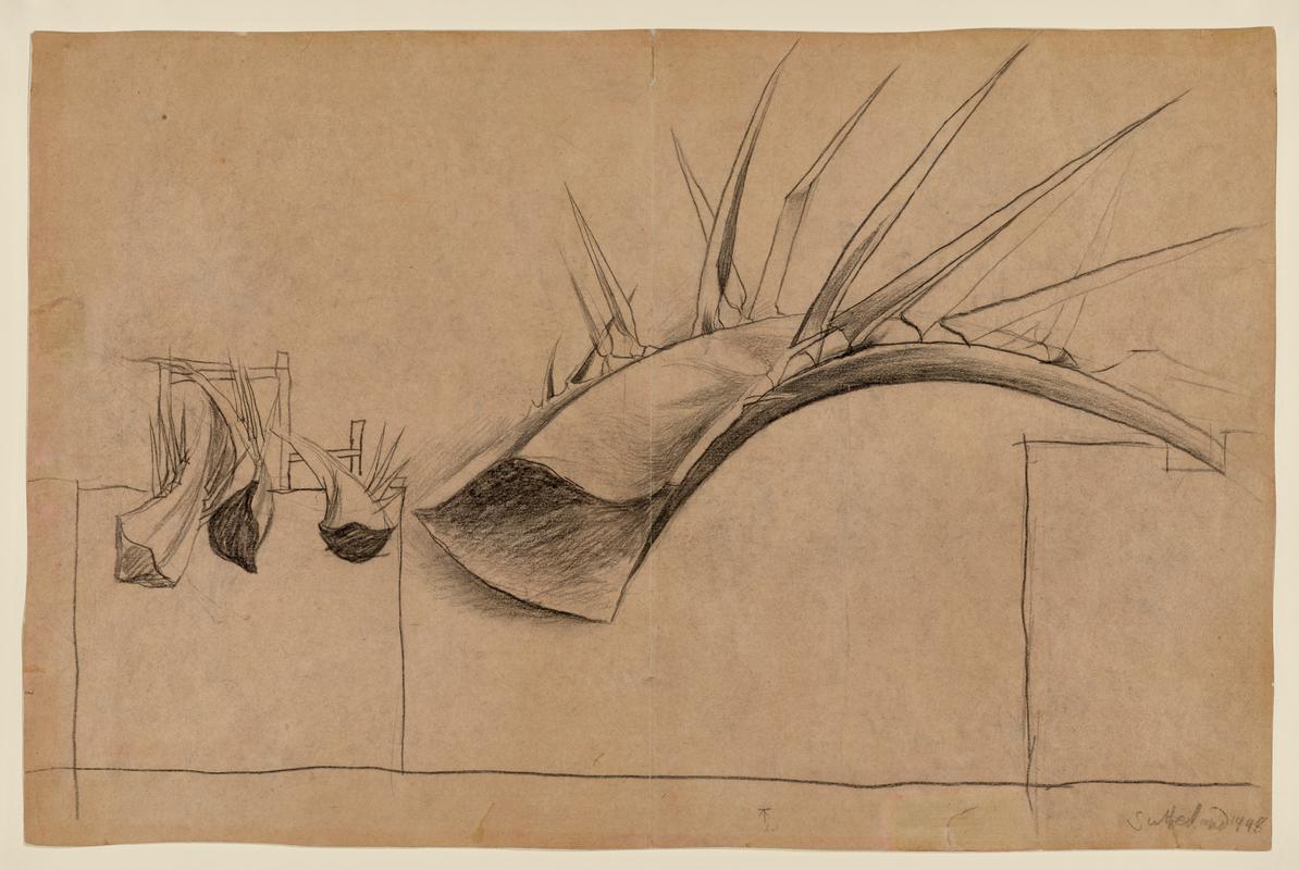 Study for Palm and Wall