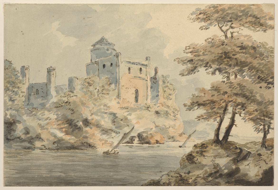 A Castle by a River