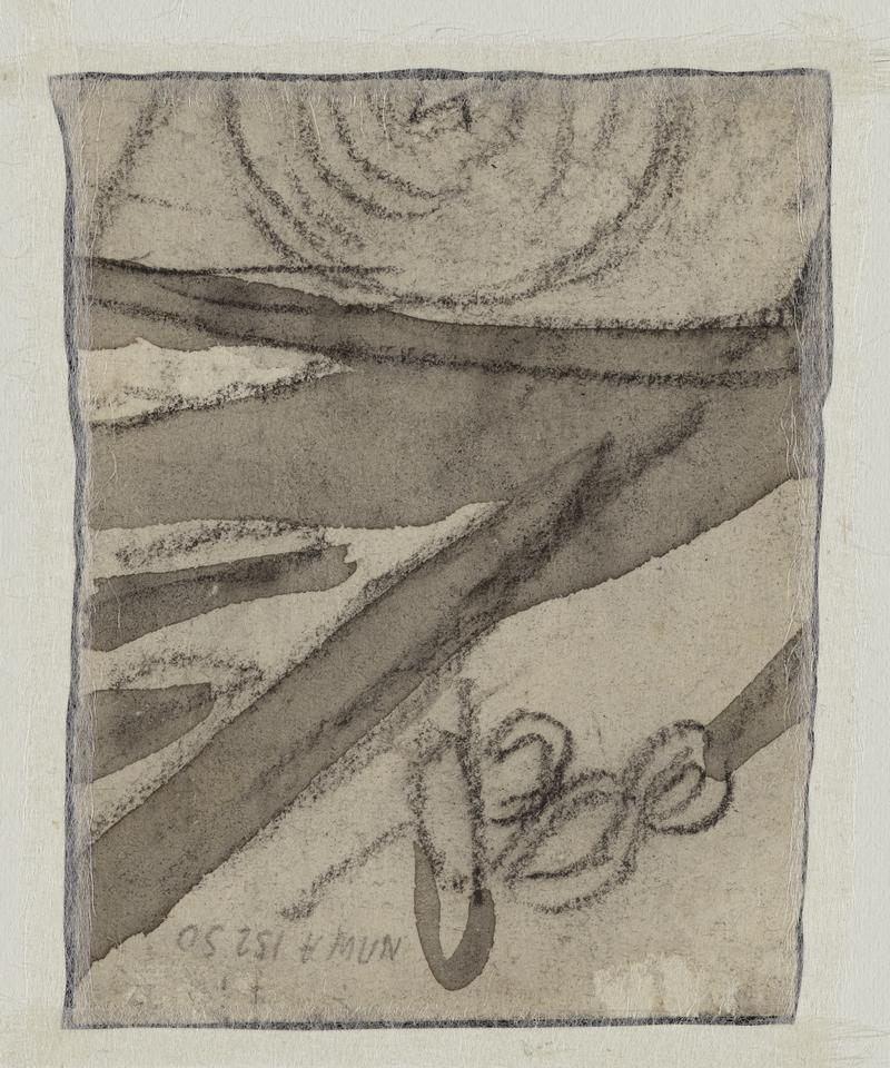 Study of left side of man's head