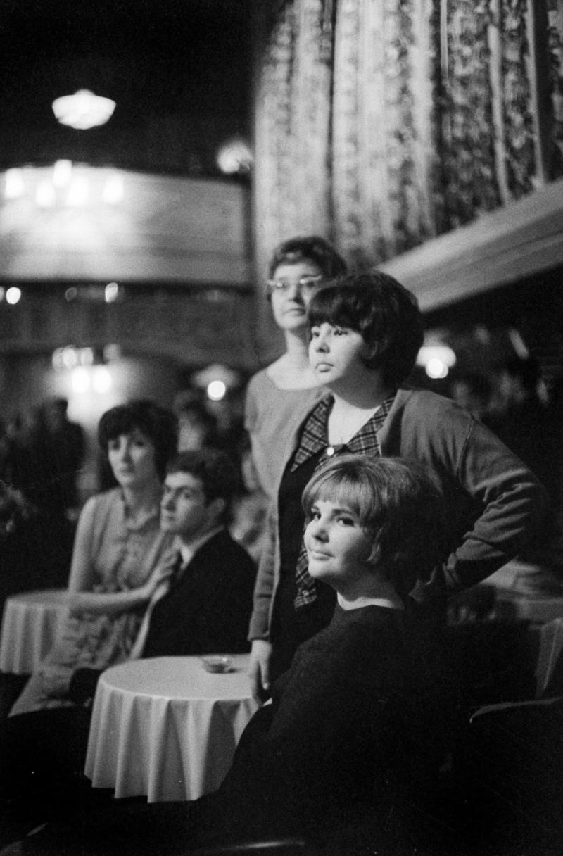 GB. ENGLAND. The Hammersmith Palais. The most famous mass dance hall of the 60&#039;s. Weekend crammed with youth mainly trying to find a girl/boy friend. For its time very multi-cultral. Joe LOSS Orchestra one of the most successful bands of the 50/60&#039;s. Singer Rose BRENNAN. Resident band at the Hammersmith Palais. 1963.