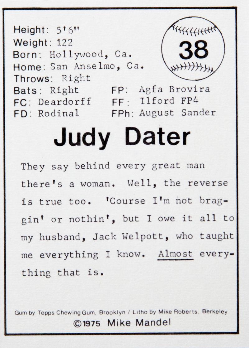 Judy Dater