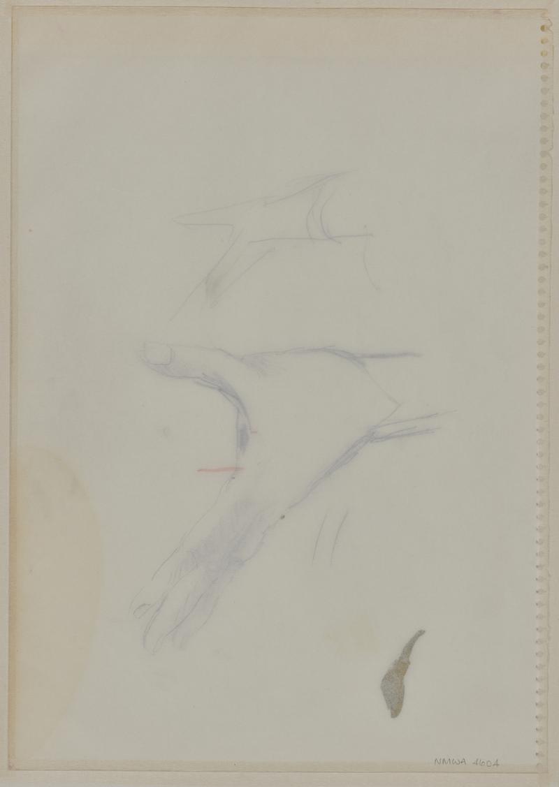 Study for right hand