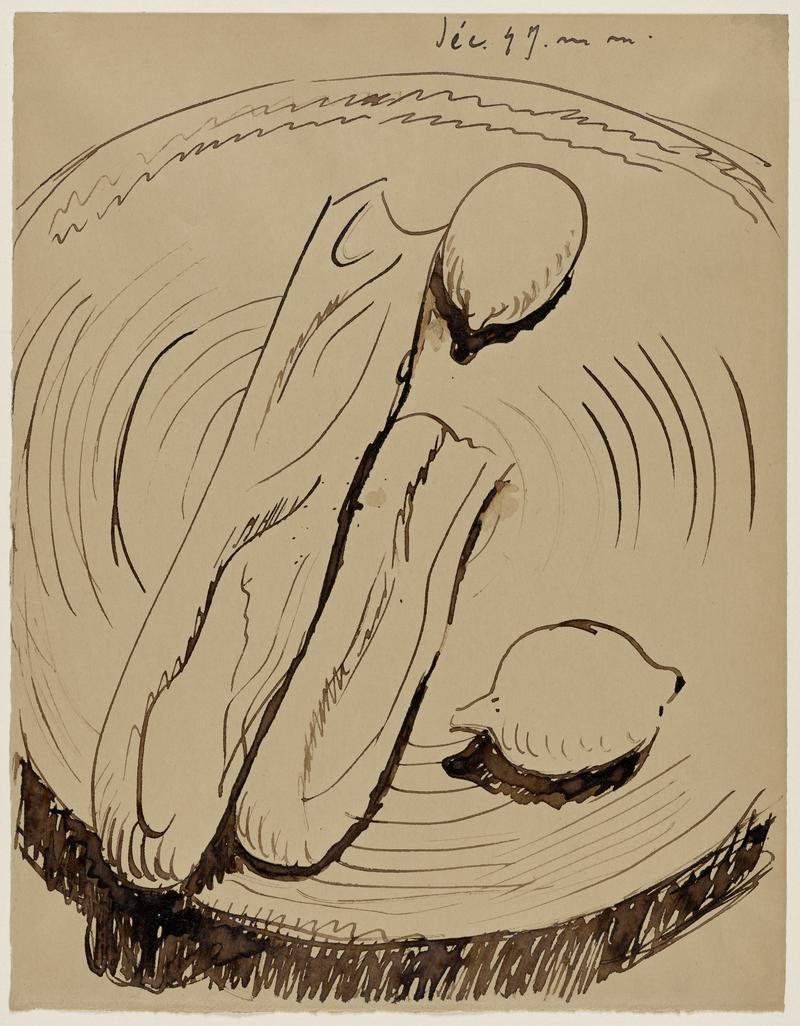 Still Life with Bread and Lemons, 1947