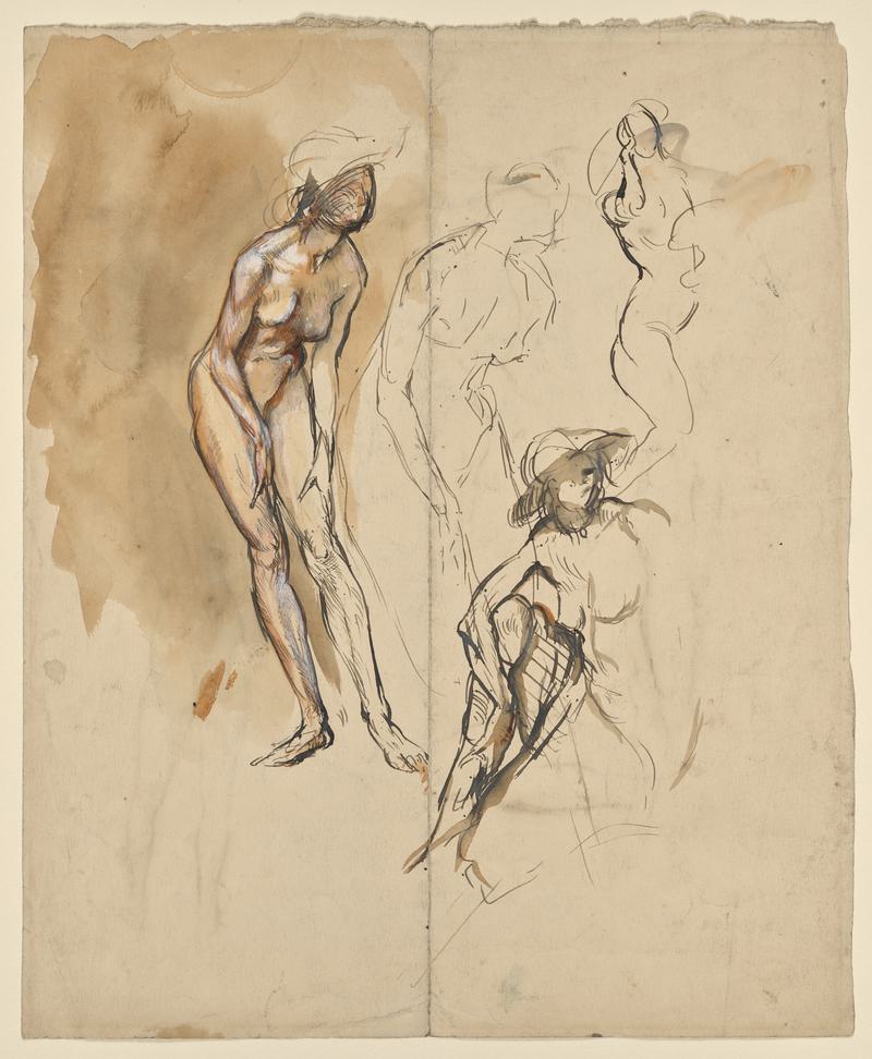 Four Studies of a Female Nude