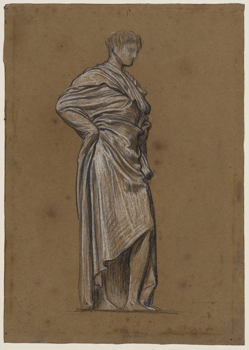 Study of a Draped Man