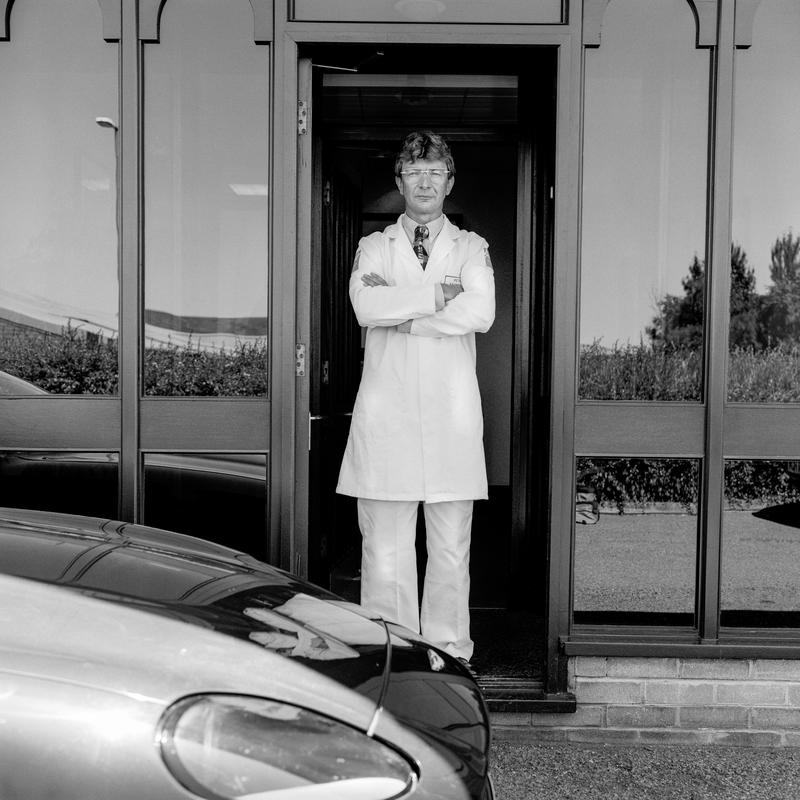 Peter Saunders OBE. Photo shot: Tywyn 15th July 1996. Place and date of birth: Sale 1951. Main occupation: Entrepreneur and Chairman of Halo foods group. First language: English. Other languages: None. Lived in Wales: Over 25 years.