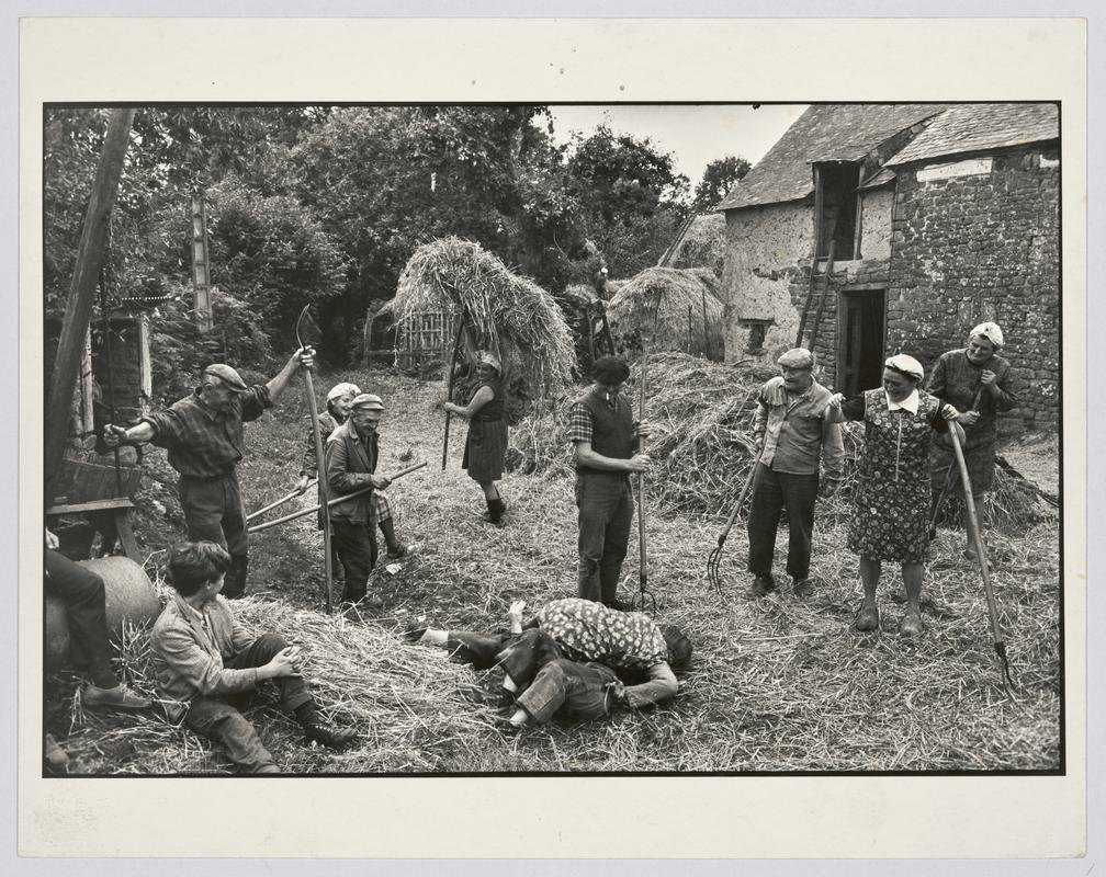 Breton peasants, France