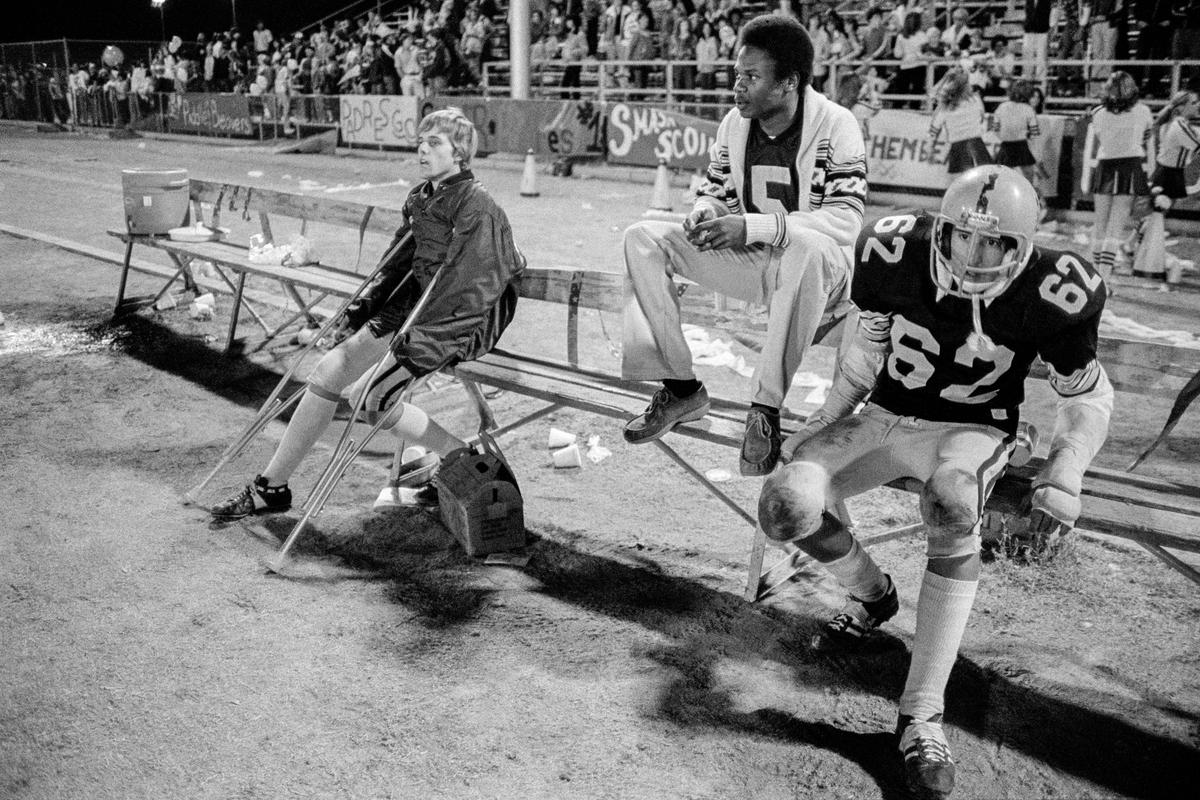 USA. ARIZONA. Tempe. Marcos de Niza High School. Football match. 1979.