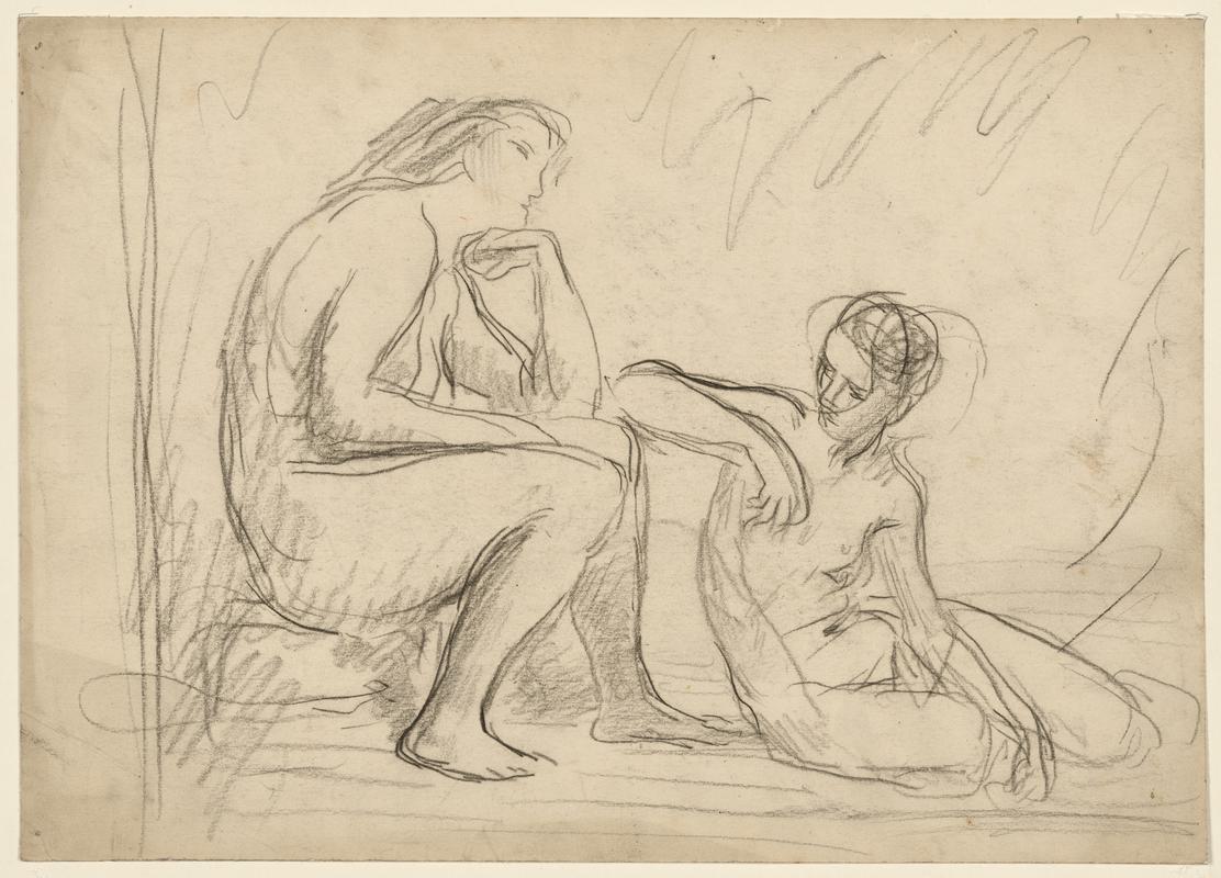 Two Seated Women