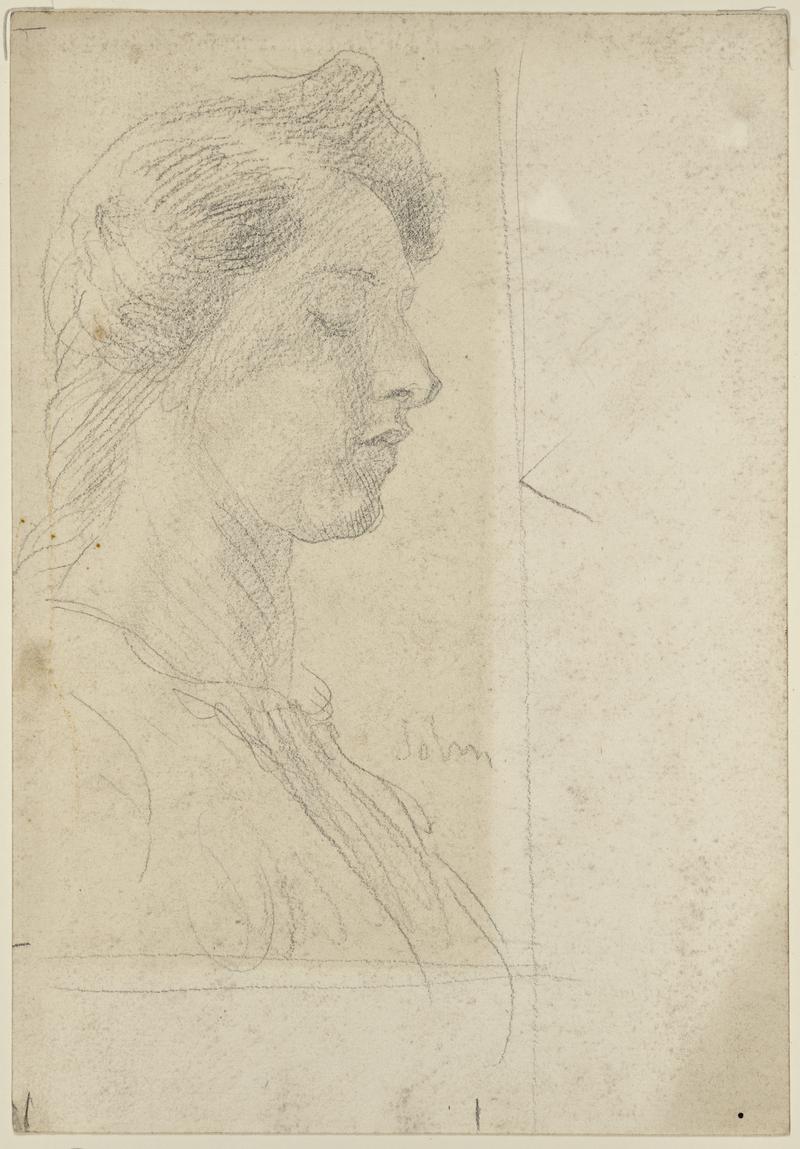 Head and Shoulders of a Woman