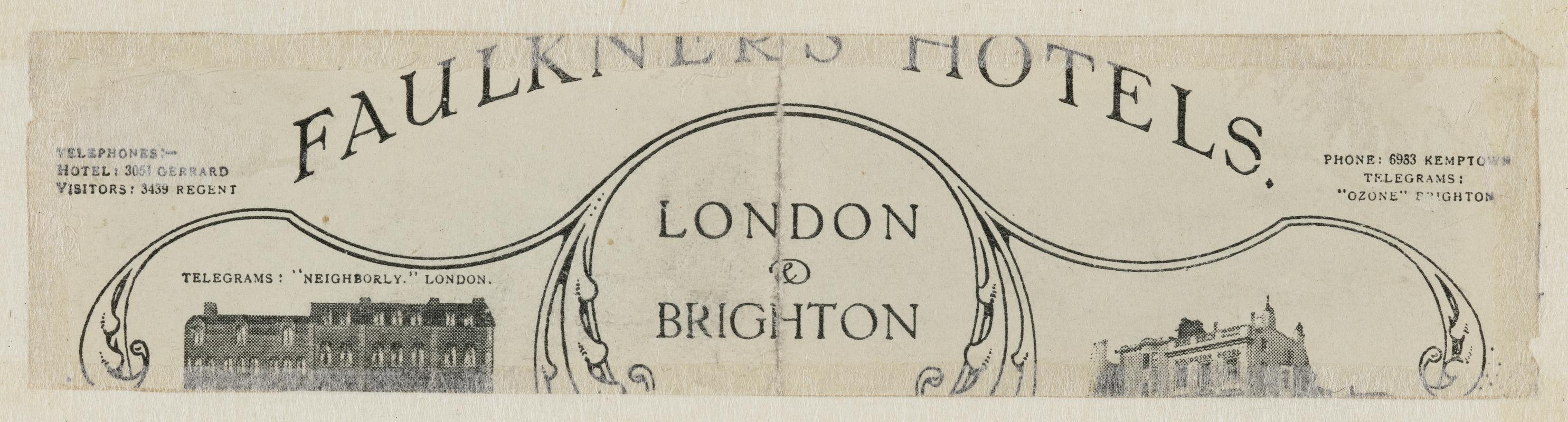 Sketch for a detail of the Alexandra Memorial