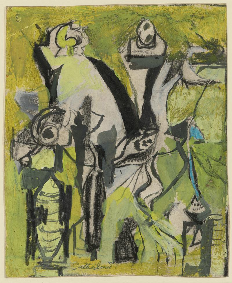 Study for The Origins of the Land