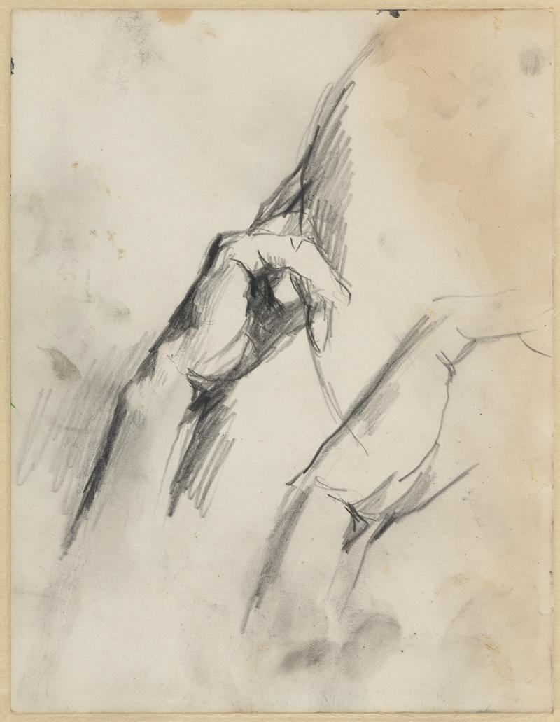 Two studies of hand and arm