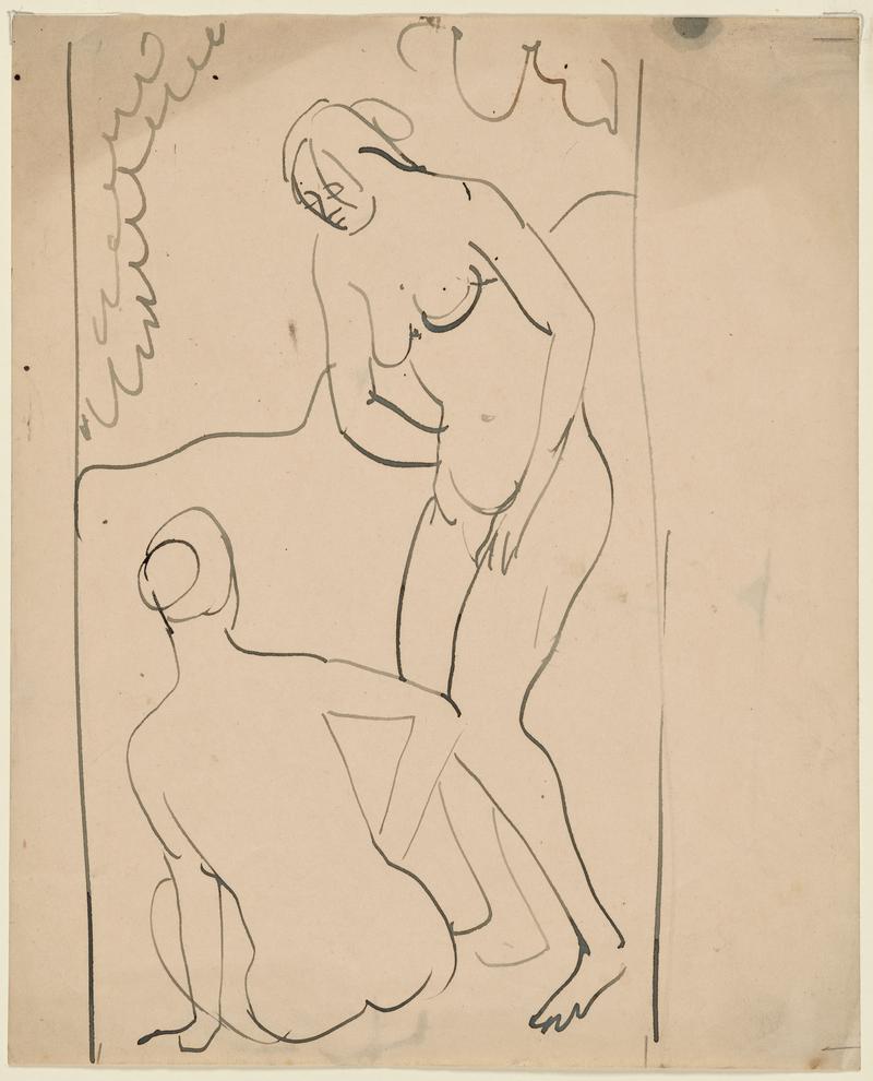 Two Nude Women