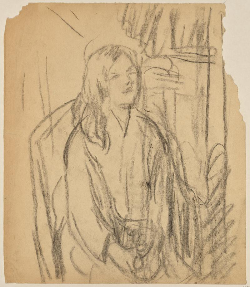 Study of a Seated Girl