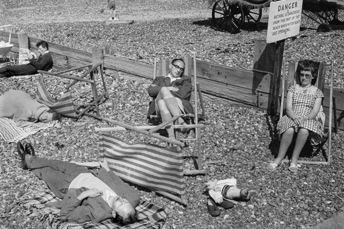 GB. ENGLAND. Herne Bay. Seaside holiday resort of mainly the working classes. 1963.