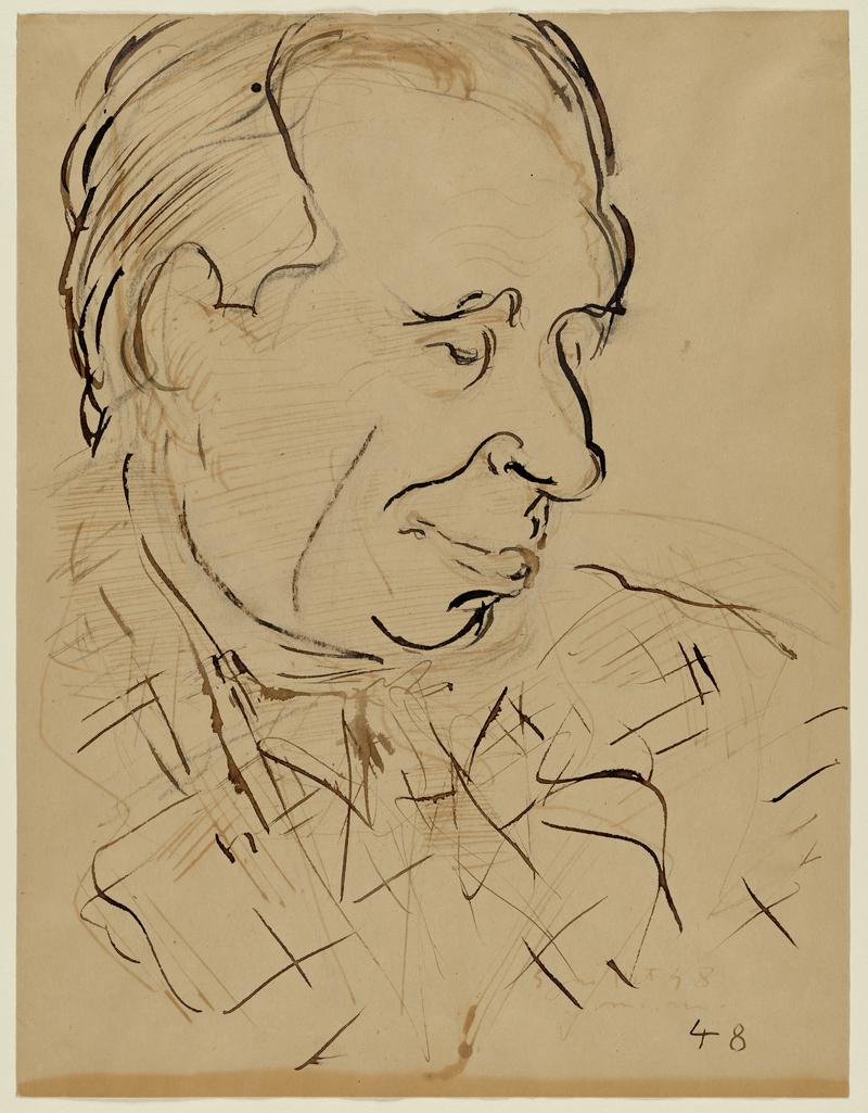 Head of a man, 1948