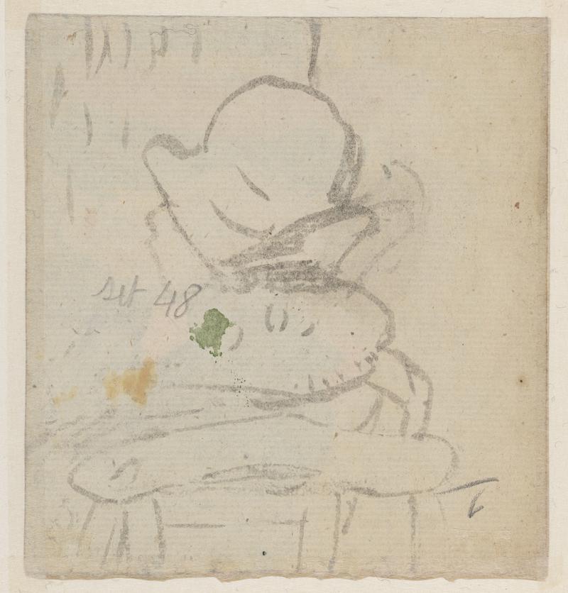 Girl in a cloche hat