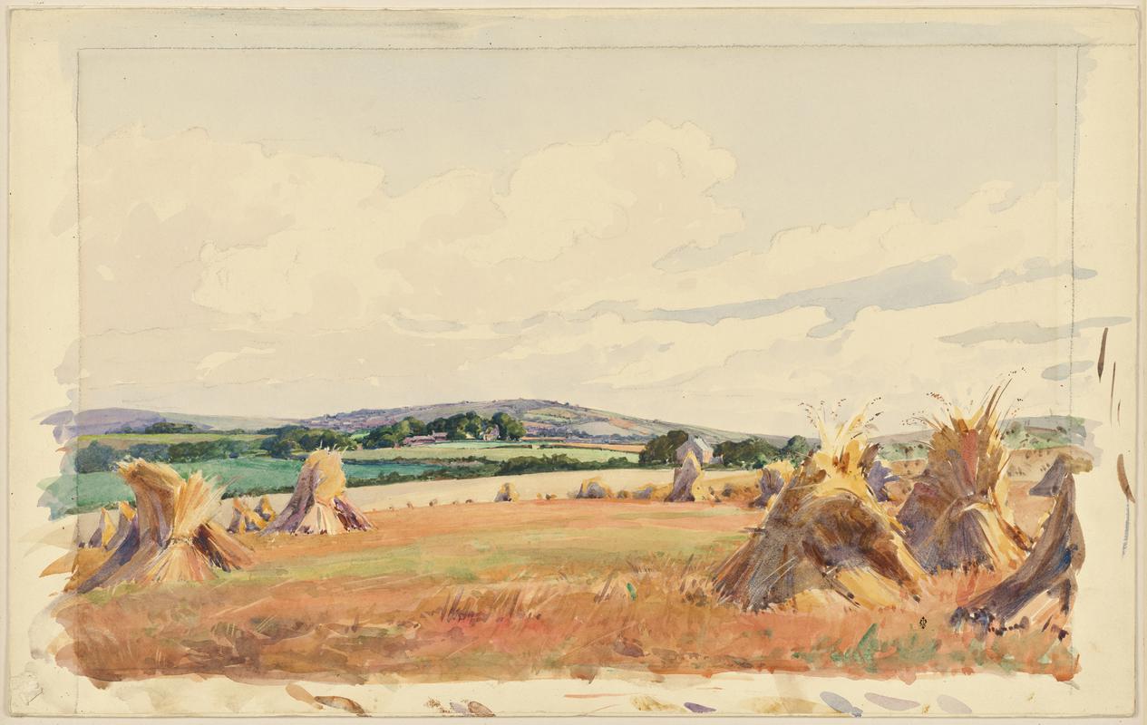 Harvest, near Kenfig, Glamorgan