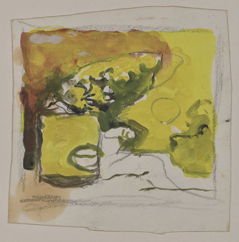 Study for estuary landscape