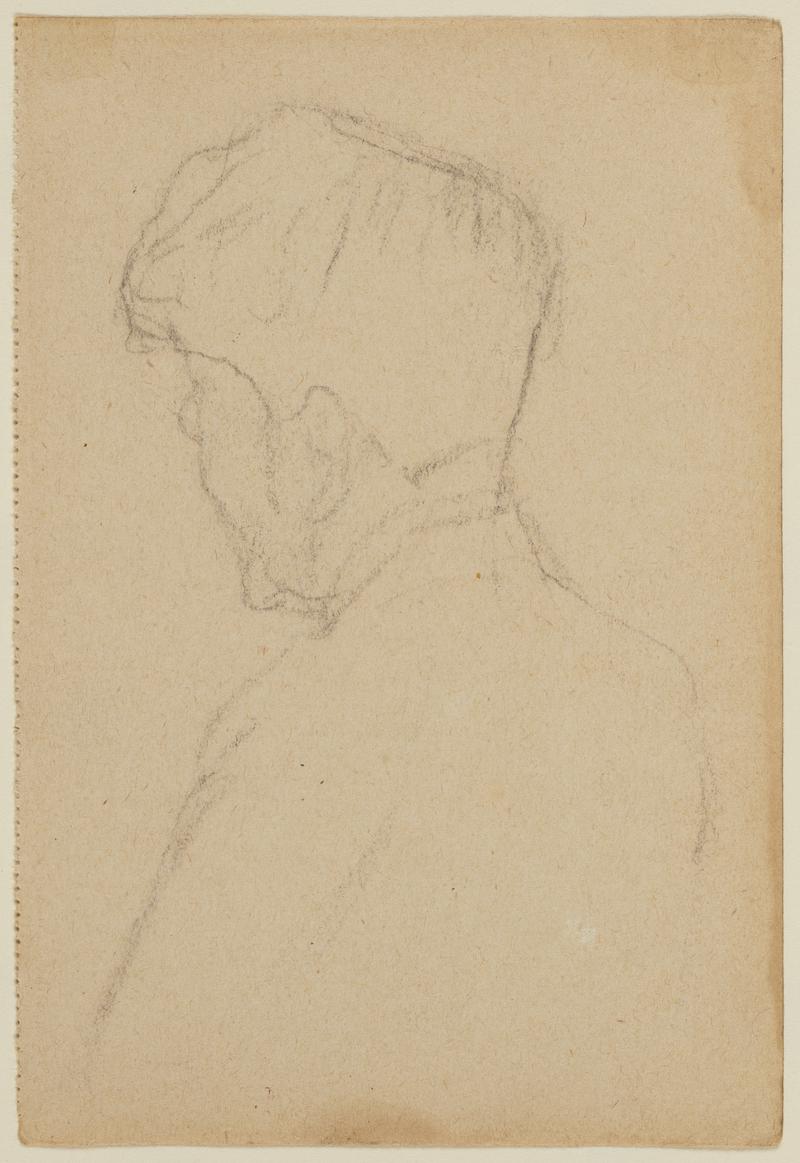 Study of Left Side of Man&#039;s Head