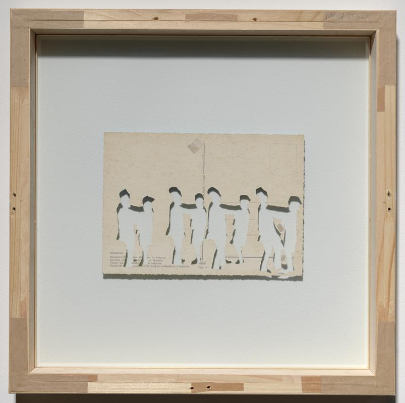 Postcard series III - Figures in a landscape