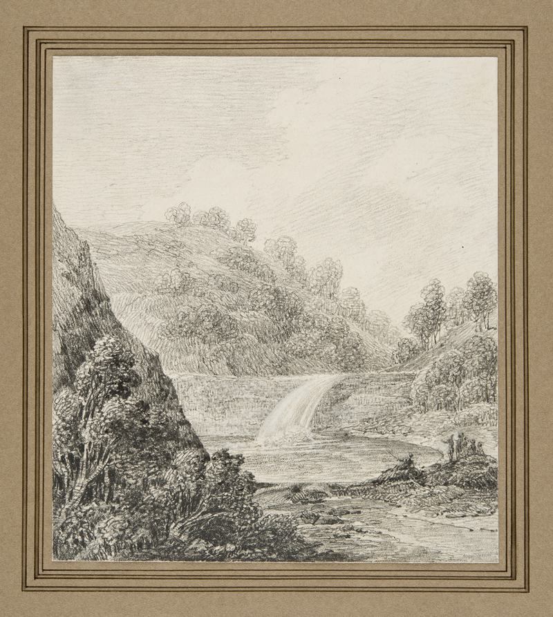 Cascade over the Byrddyn above Port Neath Vaughan