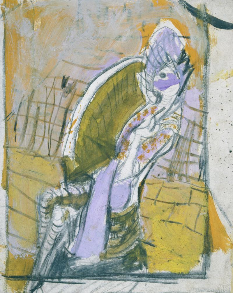 Woman in a chair