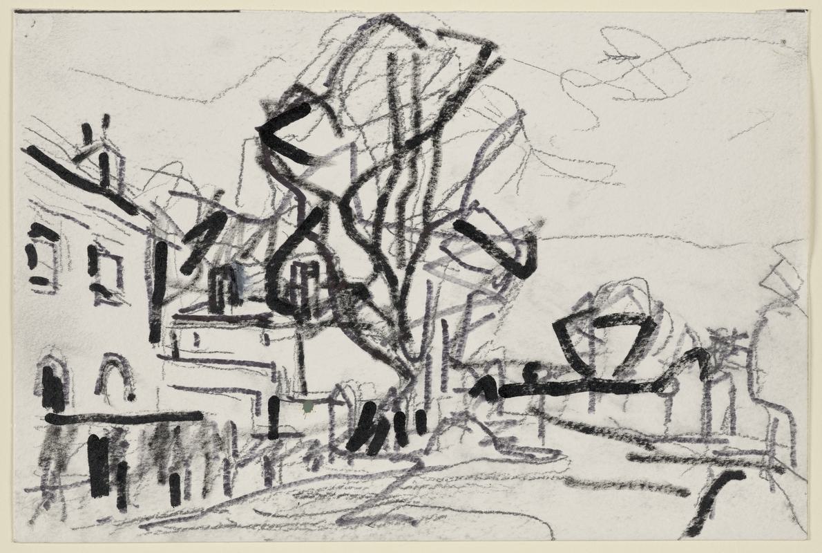 Study for &#039;Park Village East, Winter&#039;