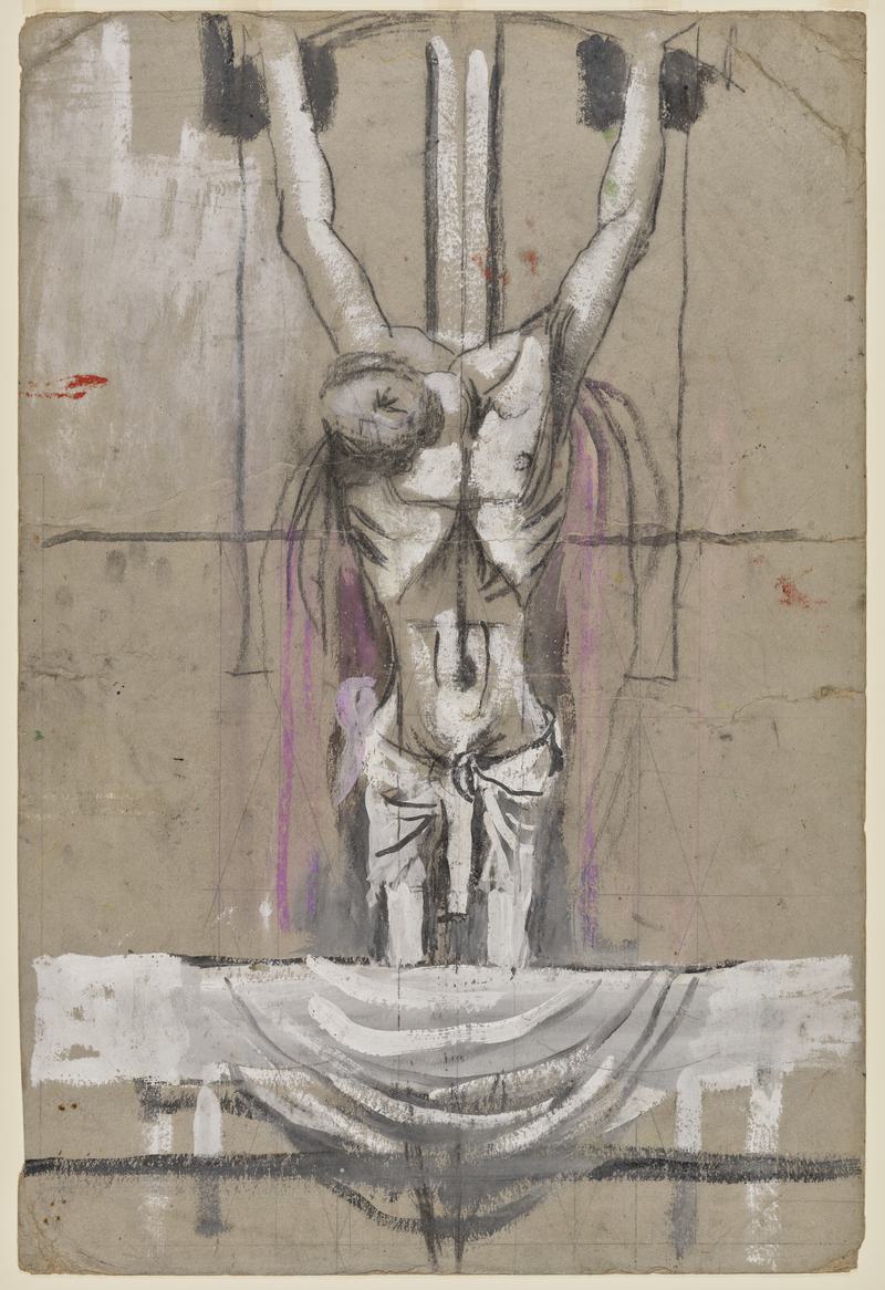 Study for Lower Crucifixion