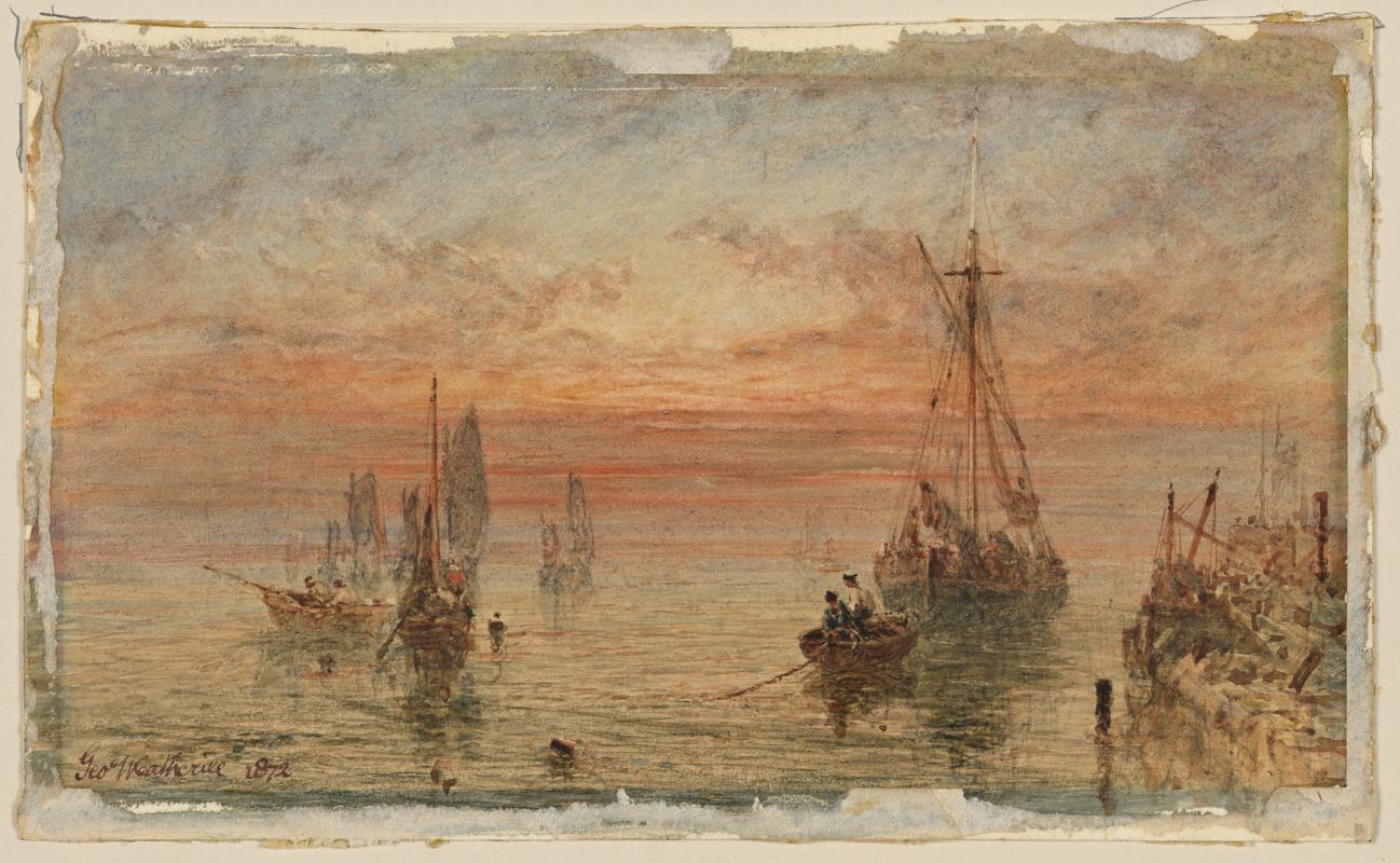 Sunset at Sea