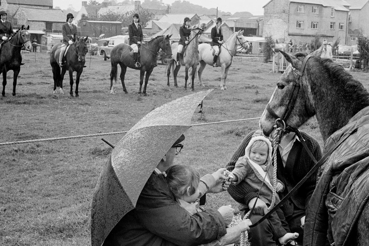 GB. WALES. Horse show. 1973.