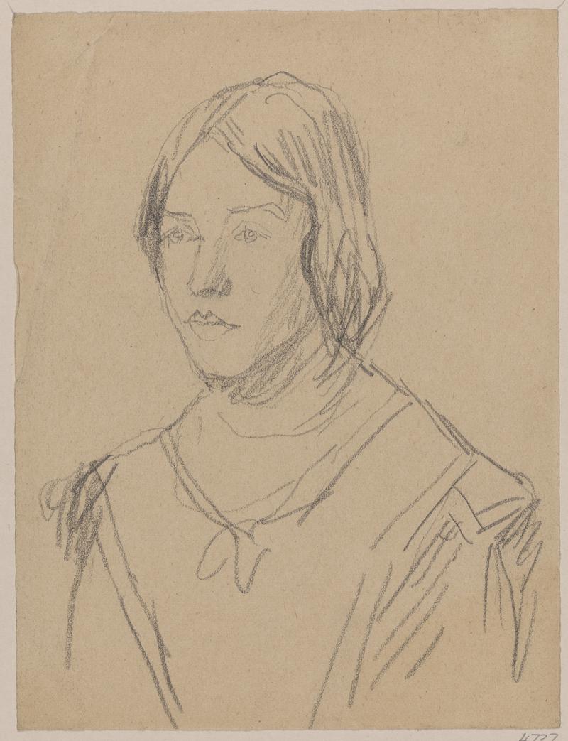 Girl's head and shoulders