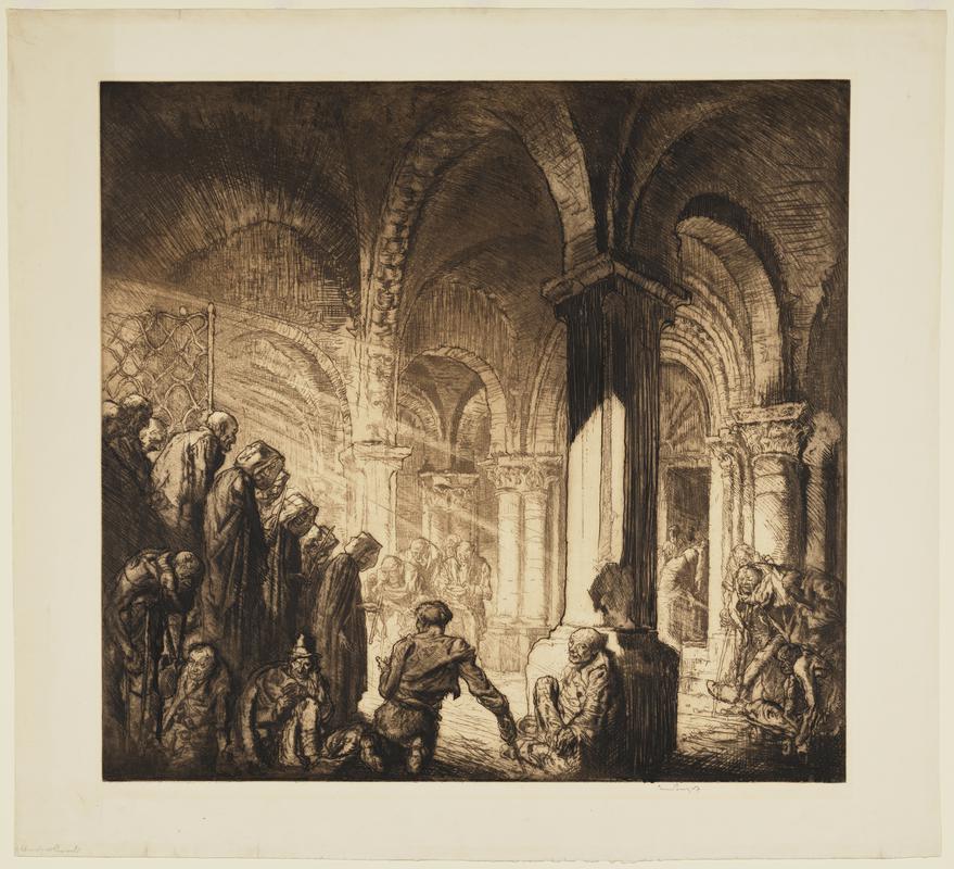 The church at Airvault