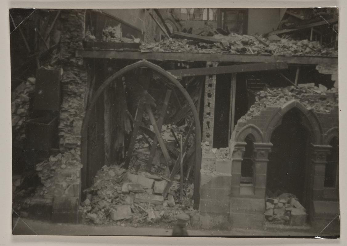Bombed Masonic Hall, Swansea