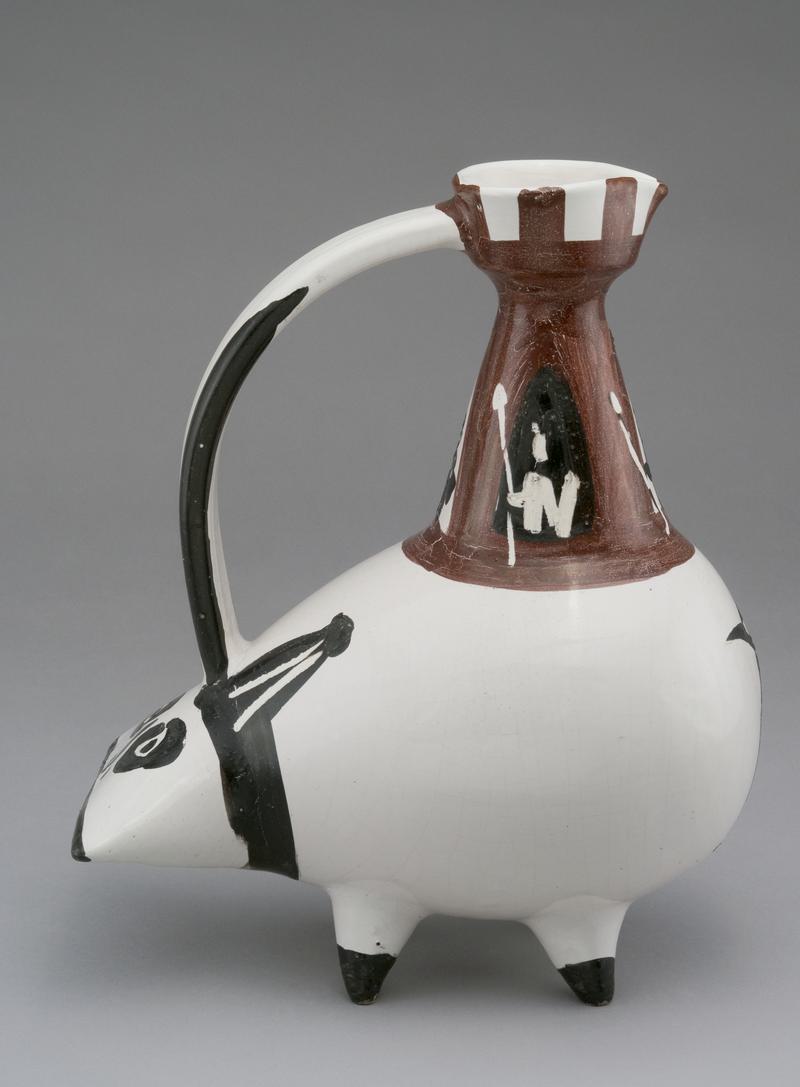 Vase zoomorphe, la Tarasque