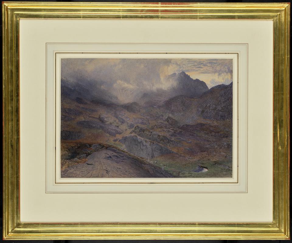 Mountain Landscape - Cwm Trifaen